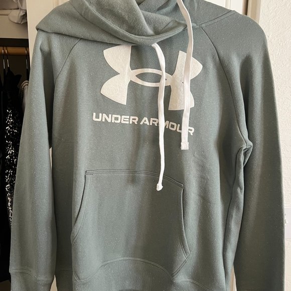UNDER ARMOUR - M) TEAL SWEATSHIRT - Picture 2 of 2